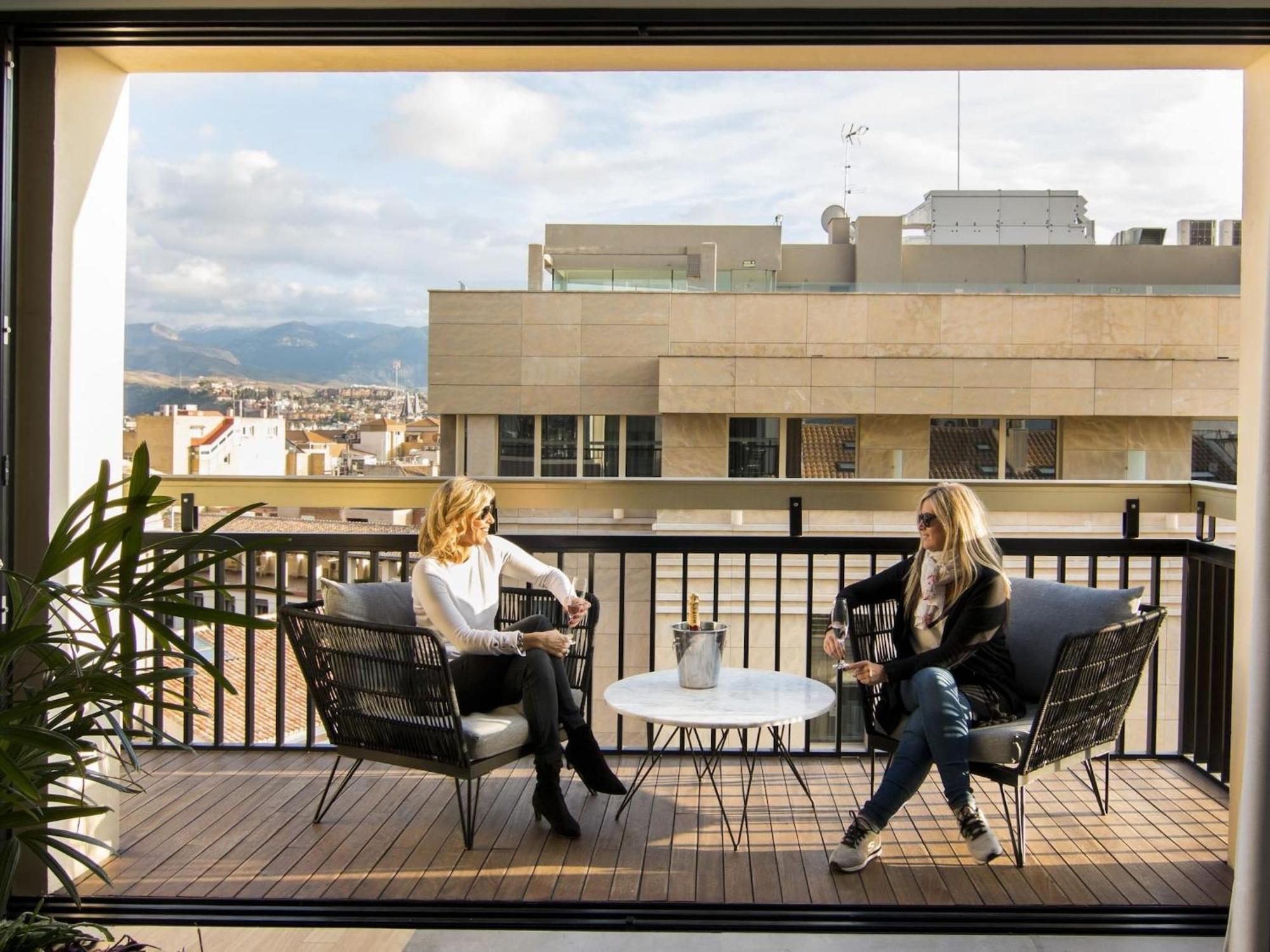 Апартаменты Luxury Alhambra Penthouse Collection Гранада Экстерьер фото