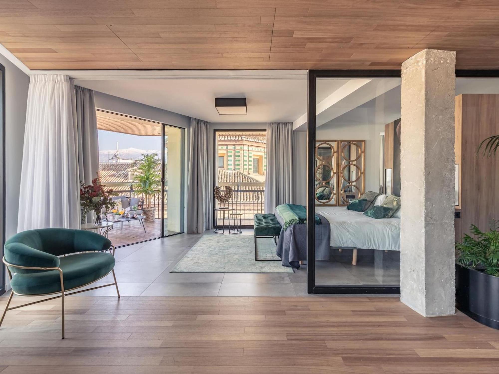 Апартаменты Luxury Alhambra Penthouse Collection Гранада Экстерьер фото