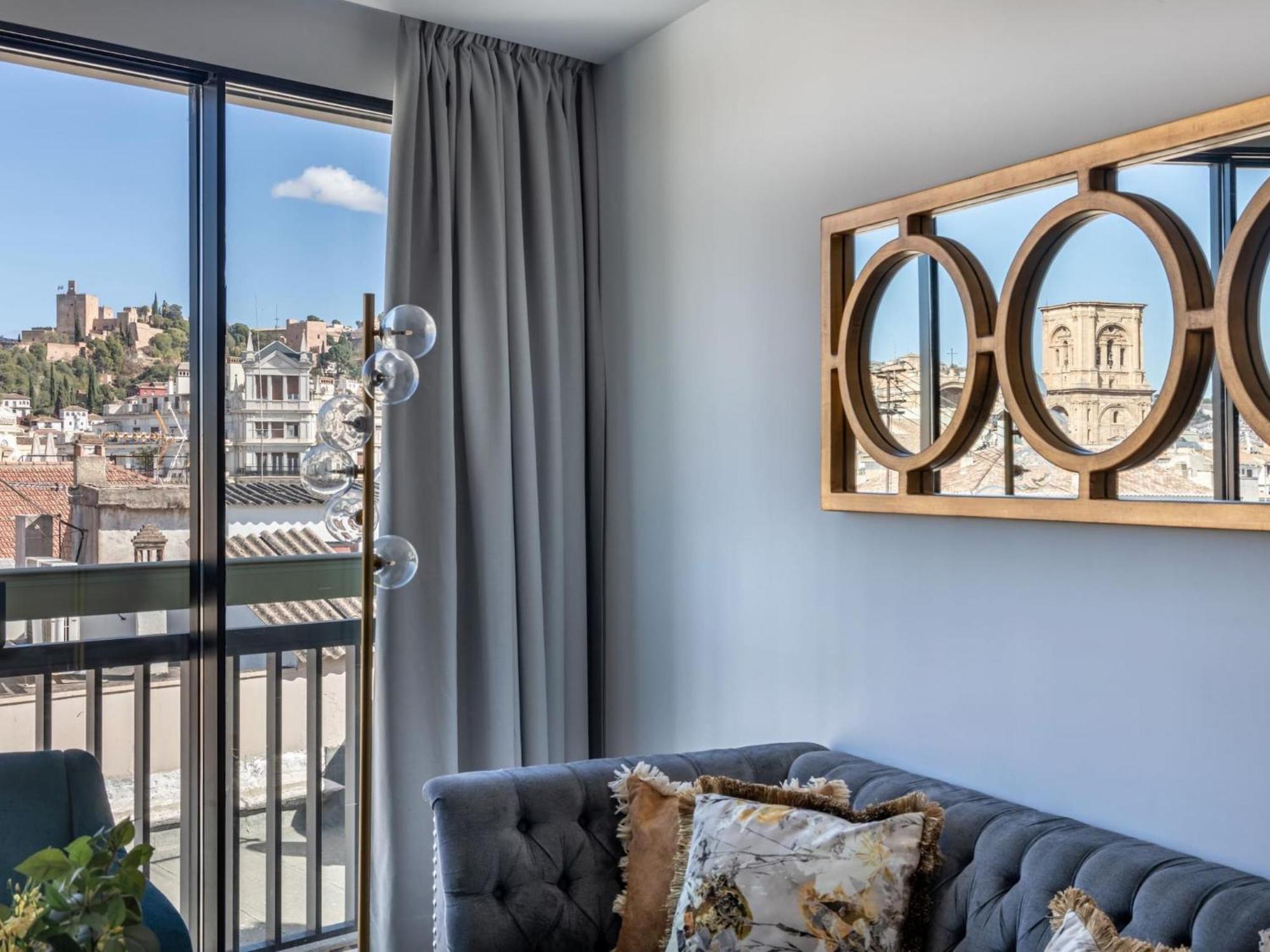 Апартаменты Luxury Alhambra Penthouse Collection Гранада Экстерьер фото