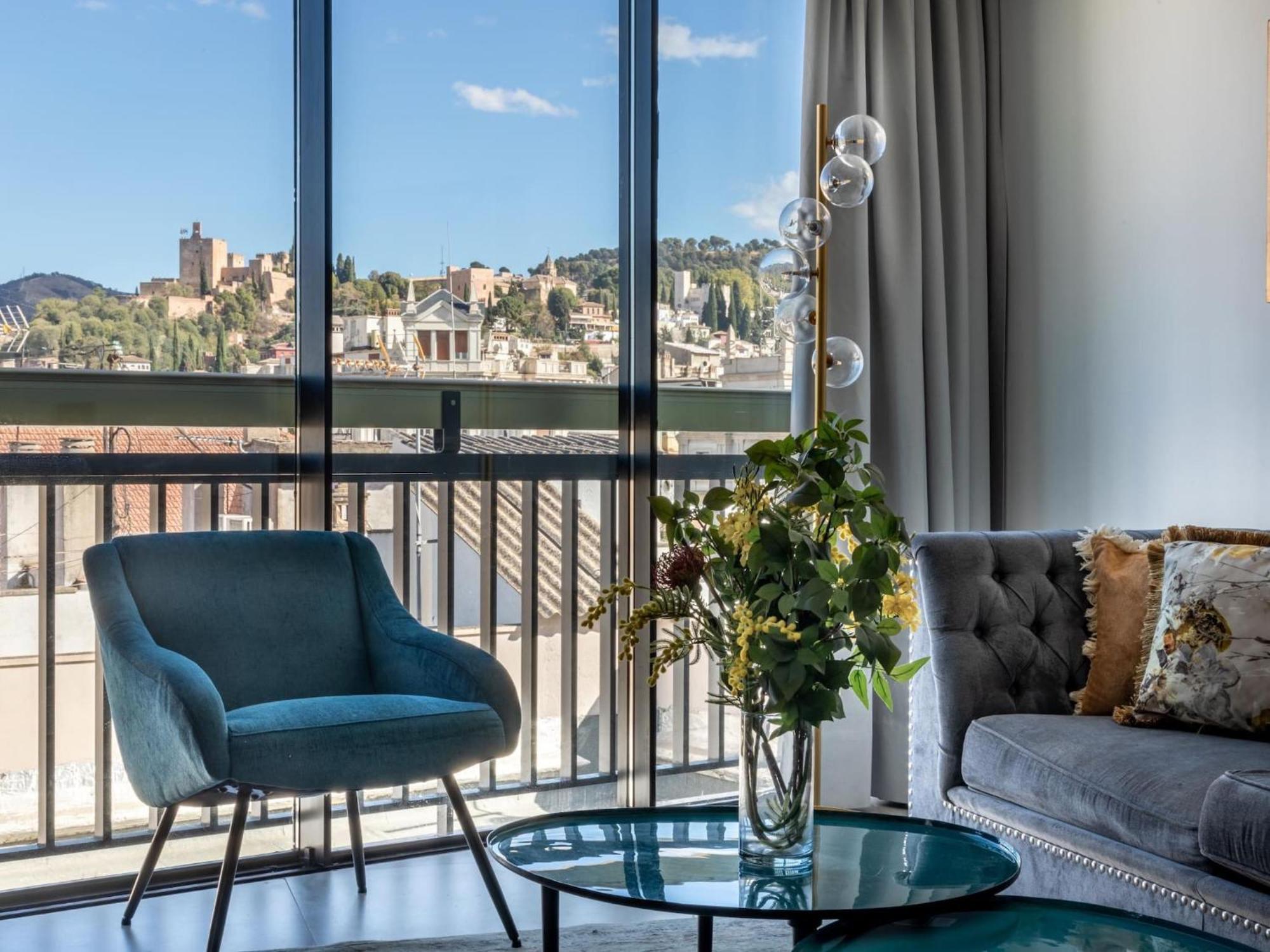 Апартаменты Luxury Alhambra Penthouse Collection Гранада Экстерьер фото