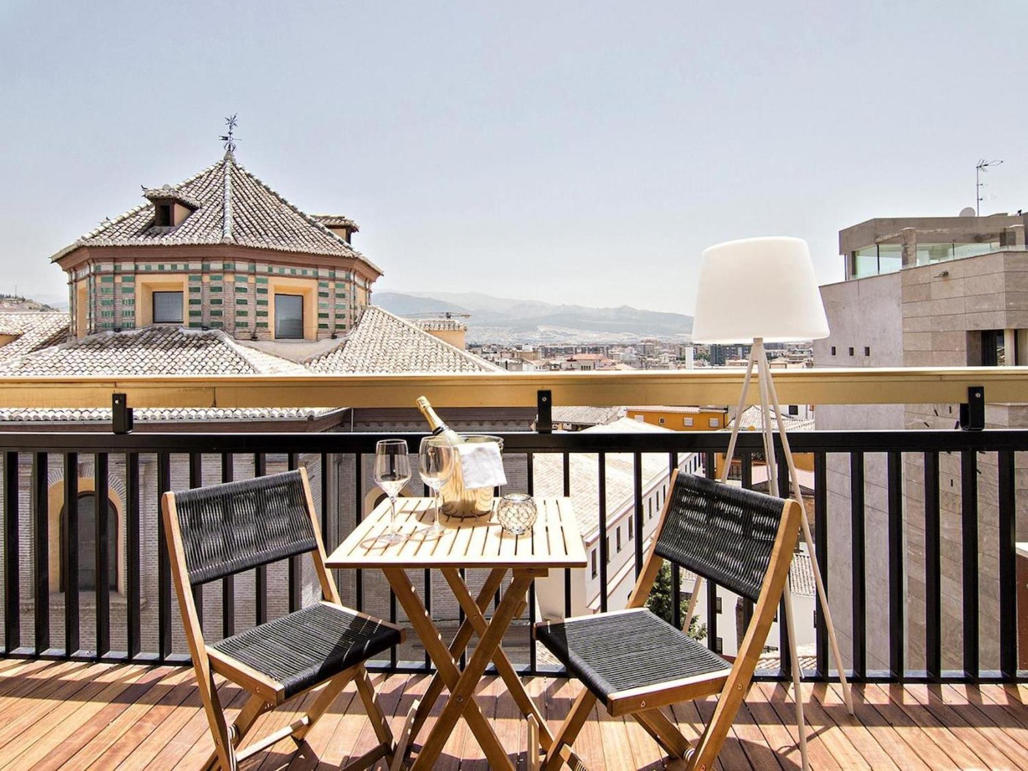Апартаменты Luxury Alhambra Penthouse Collection Гранада Экстерьер фото